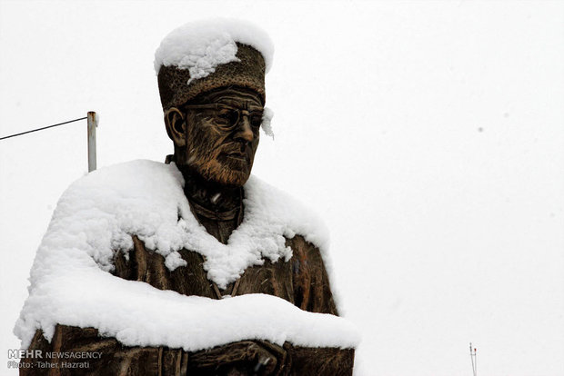 Ardebil under heavy snow