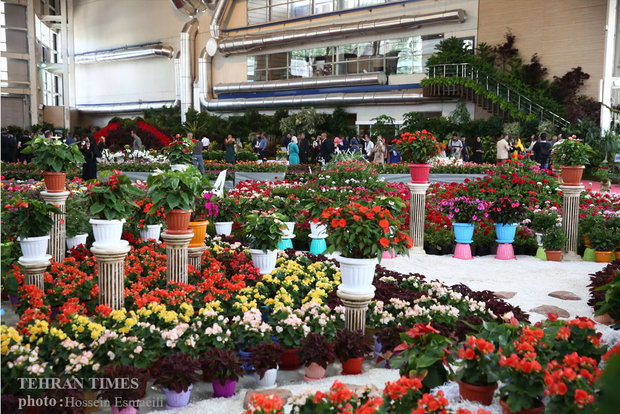 14th International Flower and Plants Exhibition in Tehran 