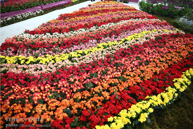14th International Flower and Plants Exhibition in Tehran 
