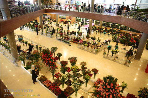 14th International Flower and Plants Exhibition in Tehran 