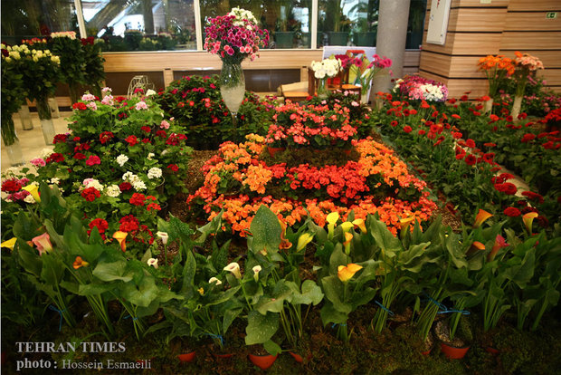 14th International Flower and Plants Exhibition in Tehran 