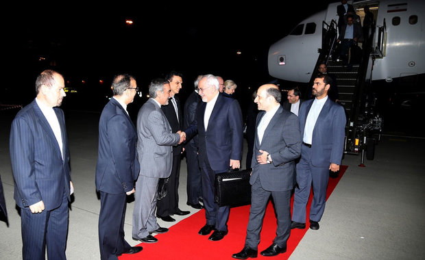 Zarif arrives in Oslo