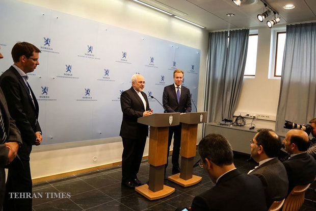 Iran, Norway FMs meet in Oslo