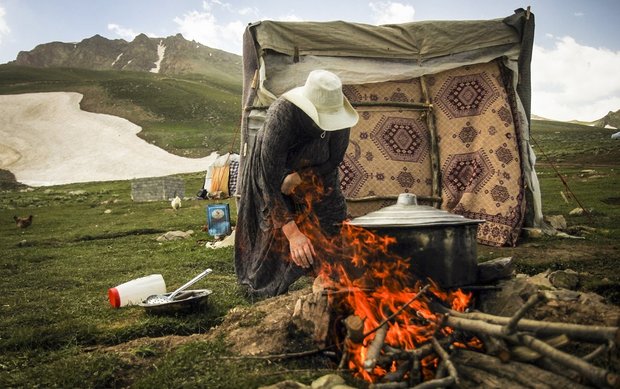 Iranian nomads in Dalampar country