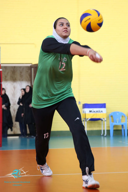 Iran’s women national junior volleyball team training 