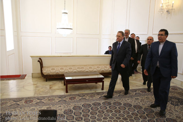 Zarif, Bogdanov meet in Tehran