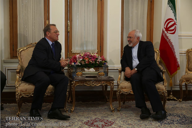 Zarif, Bogdanov meet in Tehran