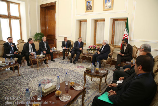 Zarif, Bogdanov meet in Tehran