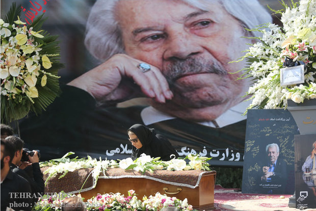 Veteran actor Davud Rashidi’s funeral held in Tehran