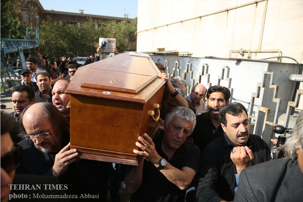 Veteran actor Davud Rashidi’s funeral held in Tehran