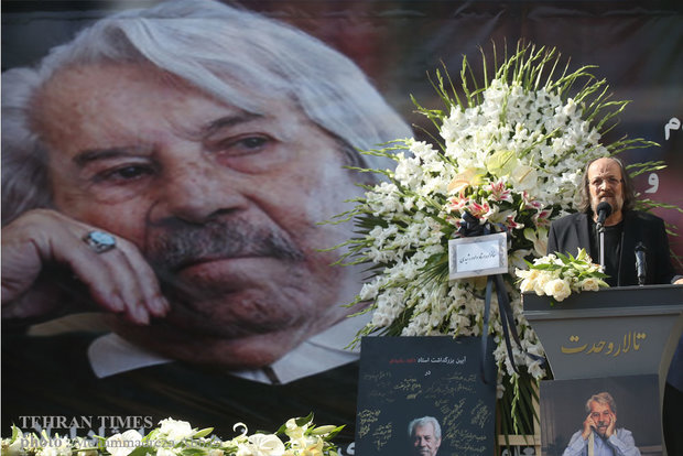 Veteran actor Davud Rashidi’s funeral held in Tehran