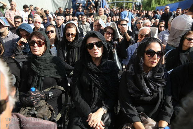 Veteran actor Davud Rashidi’s funeral held in Tehran