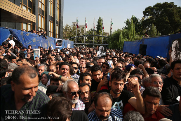 Veteran actor Davud Rashidi’s funeral held in Tehran