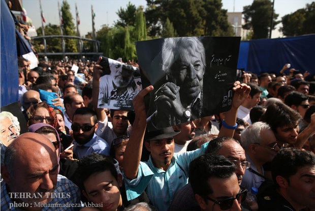 Veteran actor Davud Rashidi’s funeral held in Tehran