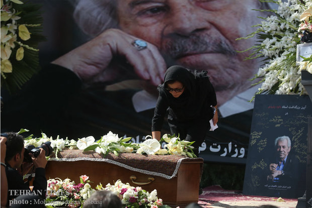 Veteran actor Davud Rashidi’s funeral held in Tehran