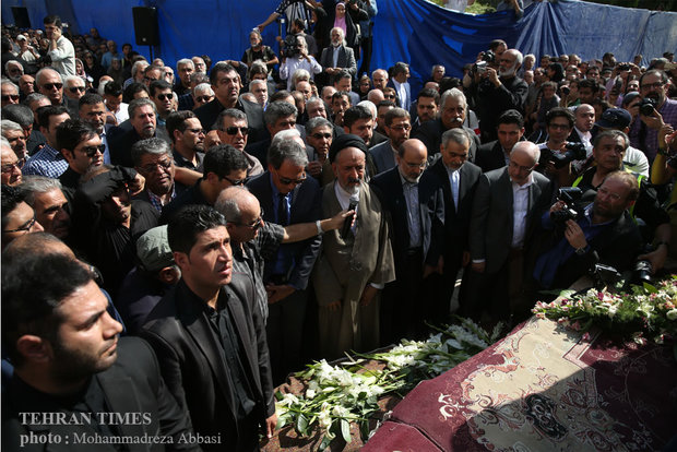 Veteran actor Davud Rashidi’s funeral held in Tehran