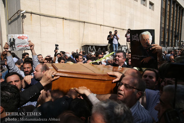 Veteran actor Davud Rashidi’s funeral held in Tehran