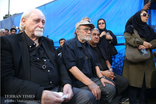 Veteran actor Davud Rashidi’s funeral held in Tehran