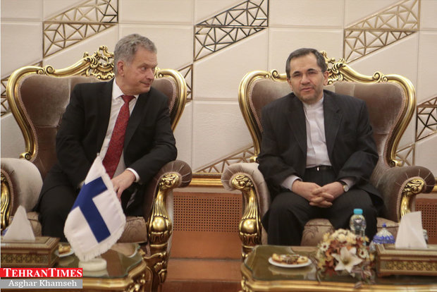 Finnish President arrives in Tehran