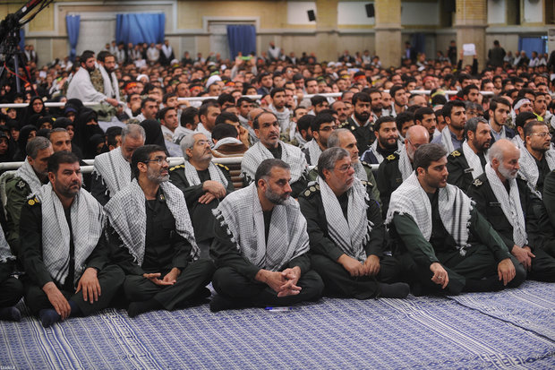 Supreme Leader receives Basij commanders, forces