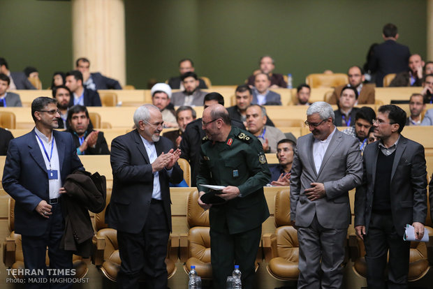 Iranian Defense Minister Hossein Dehqan, Mohammad Javad Zarif