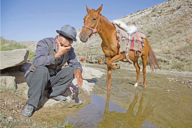  Avaz have his horses drink from the springs and feed in the plains.