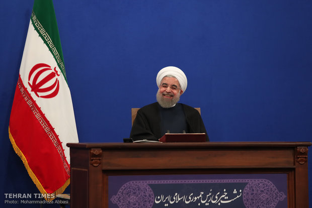 Rouhani press conference
