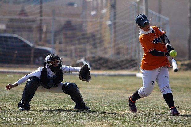 Iran women’s national softball team training