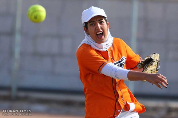 Iran women’s national softball team training