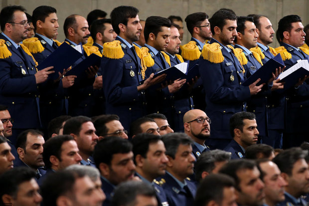 Commanders of Army Air Forces met with Ayatollah Khamenei