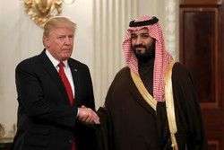 US President Donald Trump and Saudi Deputy Crown Prince and Minister of Defence Mohammed bin Salman met at the White House in Washington on March 14