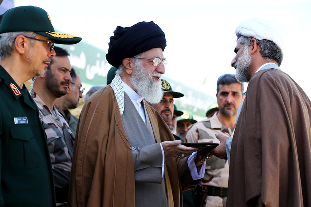 Ayatollah Khamenei attended IRGC cadets' graduation ceremony