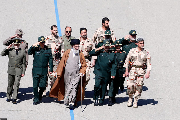 Ayatollah Khamenei attended IRGC cadets' graduation ceremony
