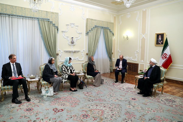 Federica Mogherini meets Rouhani