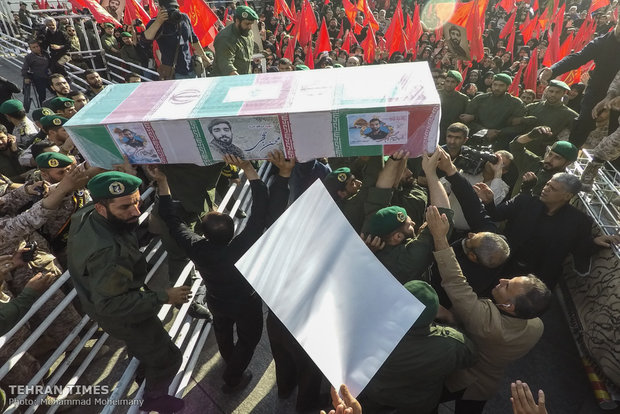 Hojaji’s funeral procession held in Tehran 