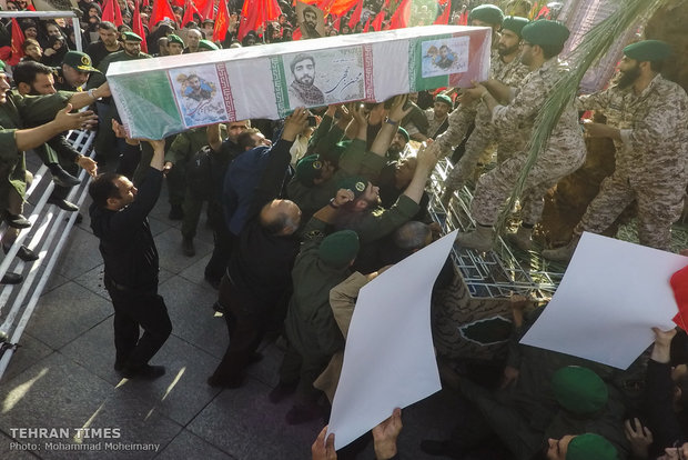 Hojaji’s funeral procession held in Tehran 