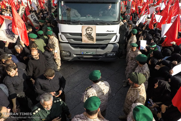 Hojaji’s funeral procession held in Tehran 