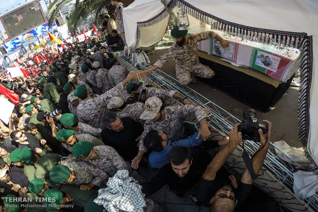 Hojaji’s funeral procession held in Tehran 