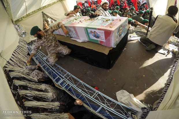Hojaji’s funeral procession held in Tehran 