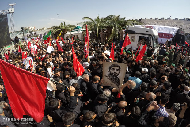 Hojaji’s funeral procession held in Tehran 