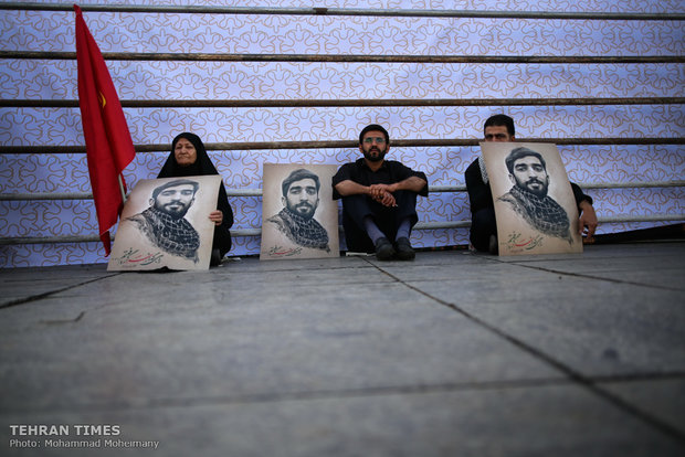 Hojaji’s funeral procession held in Tehran 