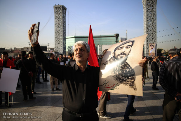 Hojaji’s funeral procession held in Tehran 