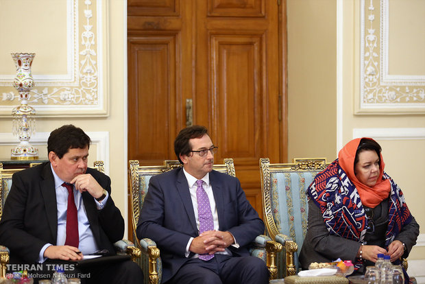 Iran's Larijani meets Boris Johnson