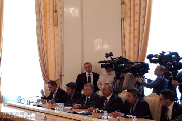 Iran, Russia, Turkey meet in Moscow