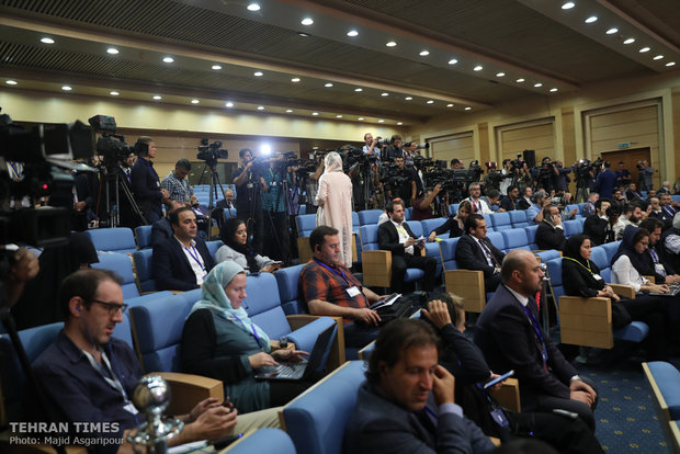 Press conference of Tehran Trilateral Summit on Syria