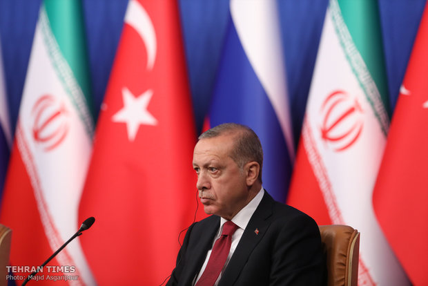 Press conference of Tehran Trilateral Summit on Syria