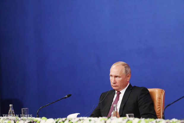 Press conference of Tehran Trilateral Summit on Syria