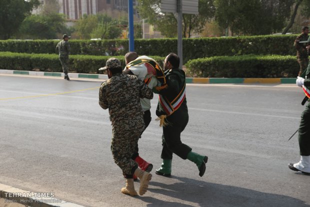 Terror attack on military parade in southern Iran