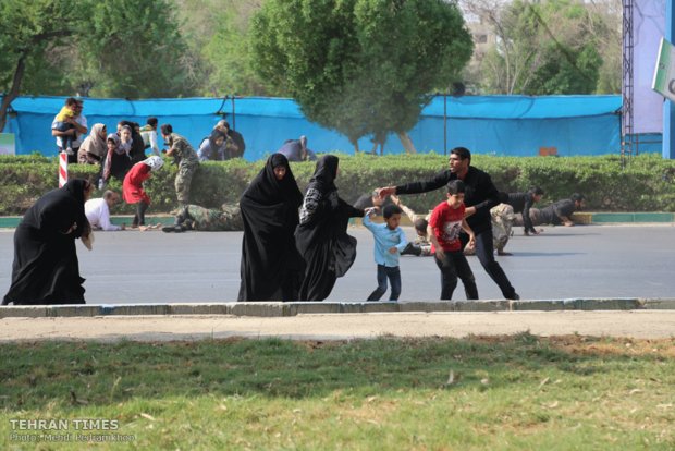Terror attack on military parade in southern Iran