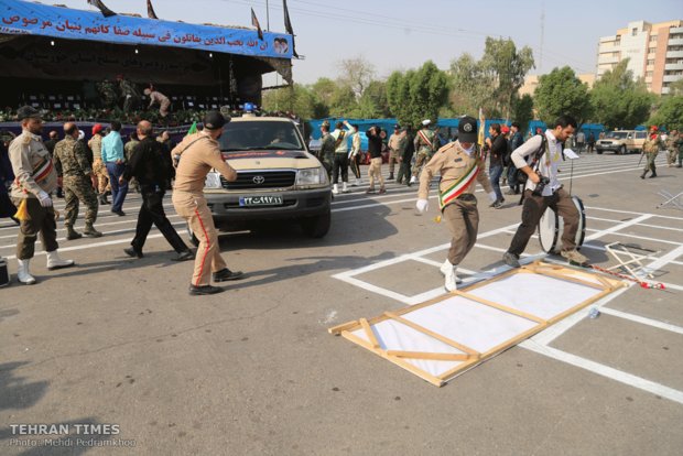 Terror attack on military parade in southern Iran